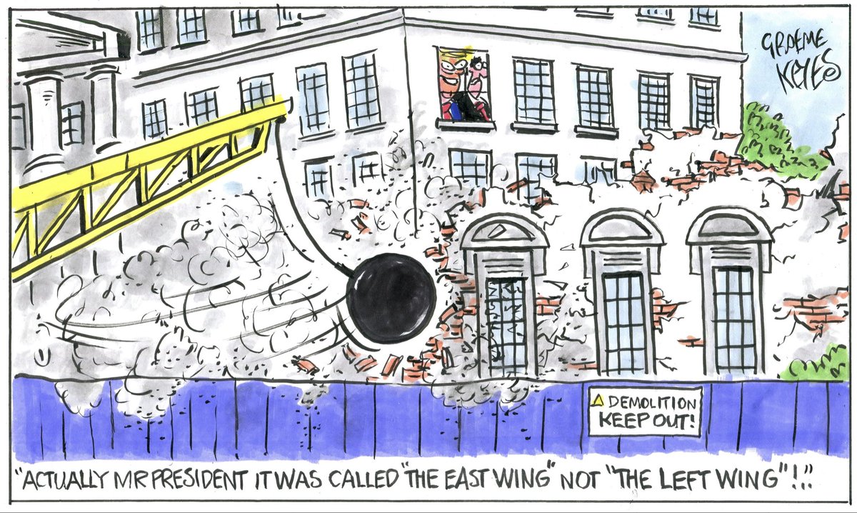 Graeme Keyes <a href="/KeyesGraeme/">graeme keyes</a> on #Trump #WhiteHouse – political cartoon gallery in London original-political-cartoon