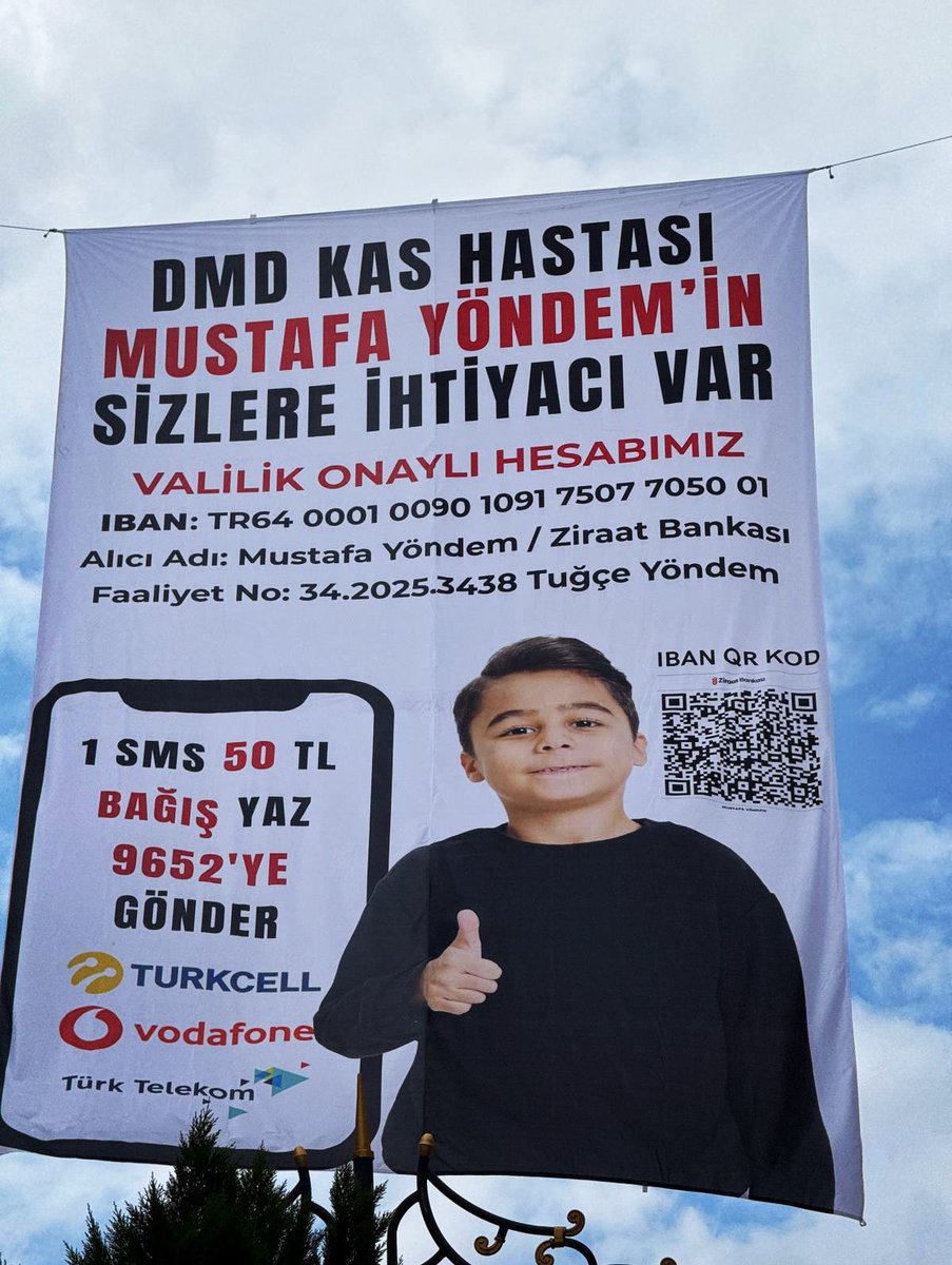 💙Mustafa Yaşasın Diye Mücadelemiz . Her Geçen Gün Kasları eriyor. 
Zamanla Yarışıyoruz. 
Mustafa Yürüme Yetilerini Kaybetmeden İlacını almalı. 

Lütfen Çare Varken Çaresiz Bırakmayın.!!

📱Sms ile Destek 
👉Tüm operatörlerden 9652’ye Bağış Yazıp Gönderin (1 sms  50₺)