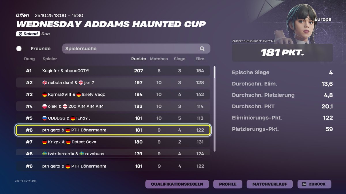 #6 WEDNESDAY ADDAMS HAUNTED CUP w/ <a href="/Davidzayrr/">Kebban</a> 🏆