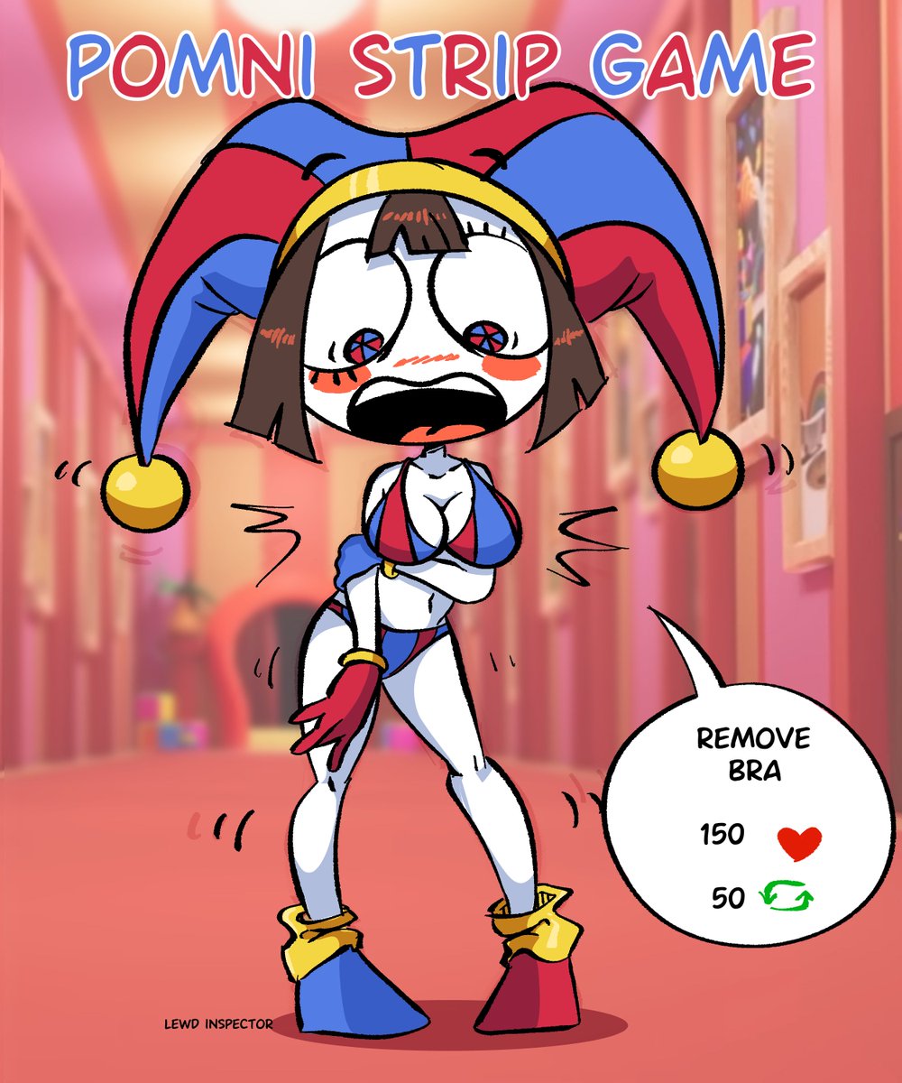 inspector_lewd's tweet photo. Pomni strip game repost - Part 3 https://t.co/9N6QKUkzgW