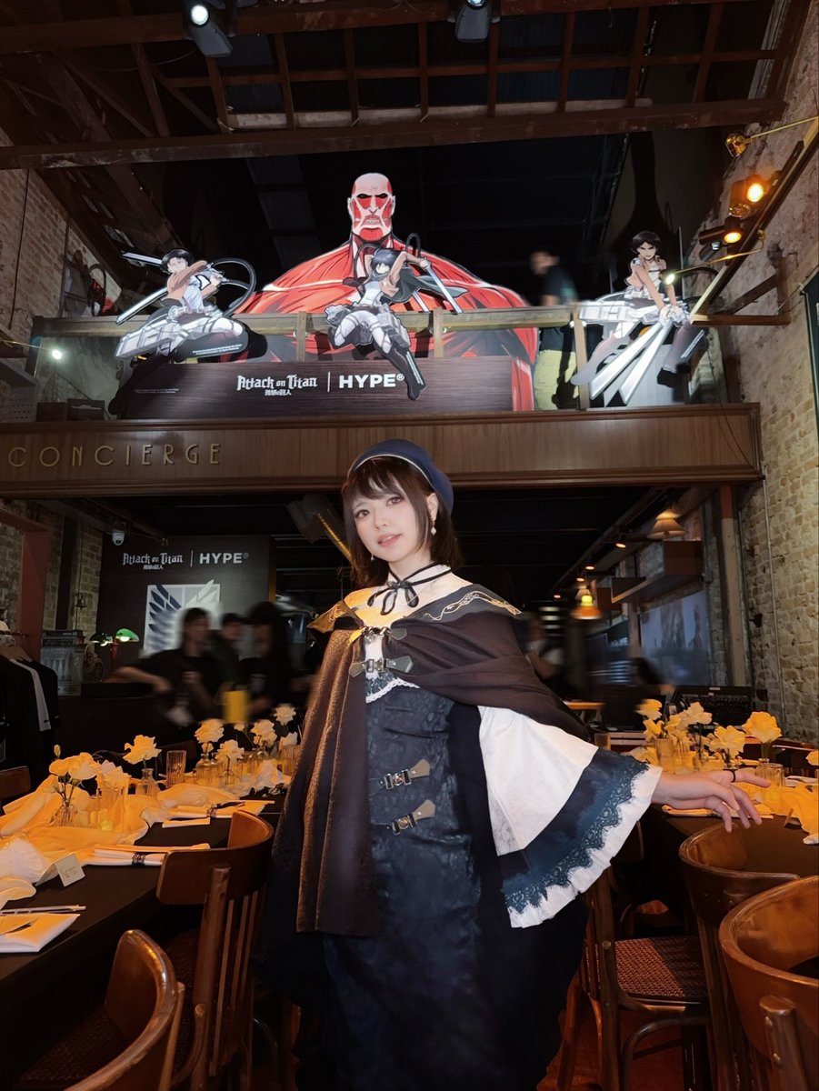 ryukku_k's tweet image. Didn’t go in full HYPE fit this time, but the Attack on Titan x @hype_my had me feeling part of the Survey Corps⚔️

Loved the atmosphere, food and the people, and that PR kit was peak! 🔥

#AttackonTitanlHYPE #stayHYPE #hypemy