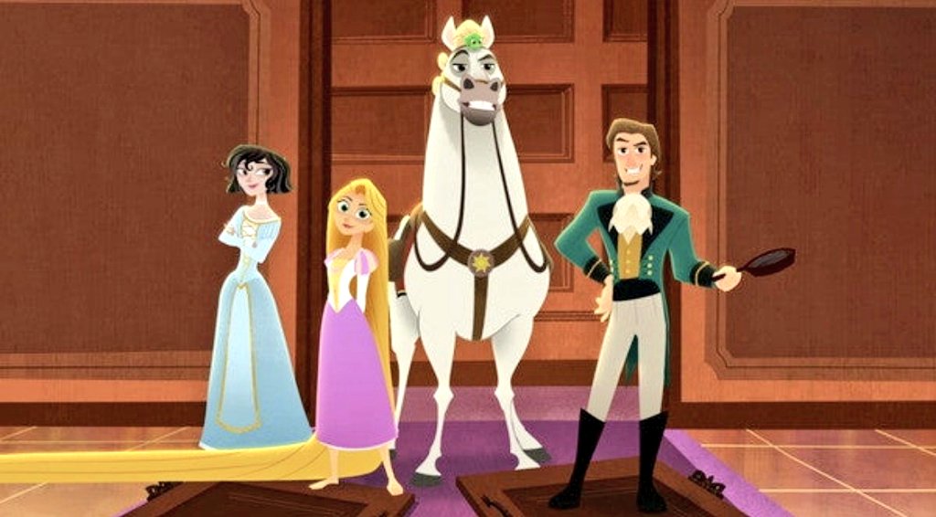 [塔の上のラプンツェル]をご覧になった皆さん。

ラプンツェルとユージーンの冒険はまだ終わっていません。

というか…実はまだ始まったばかり！

ラプンツェルの髪の秘密…
ユージーン出生の秘密…
ゴーテルの秘密…
そしてコロナ王国の秘密…