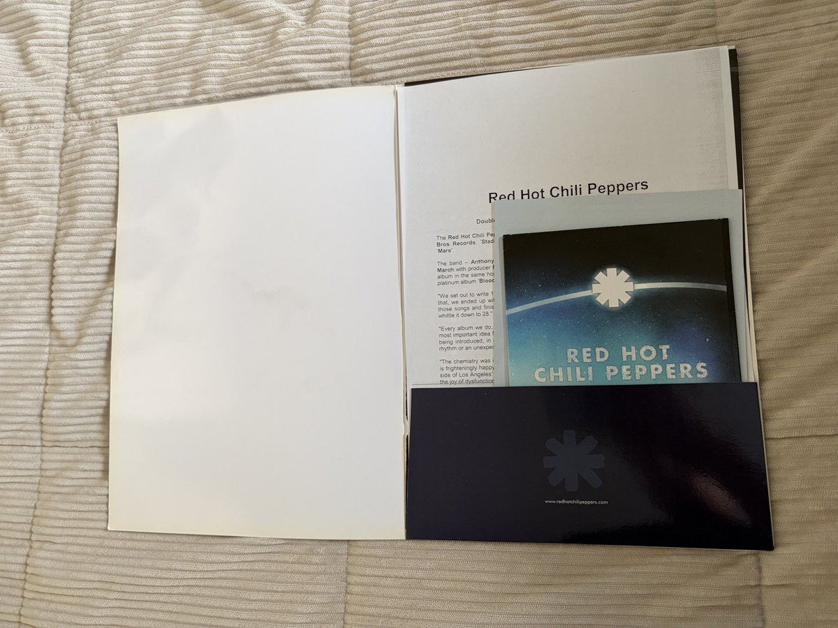 RHCP Physical Media UK tweet media