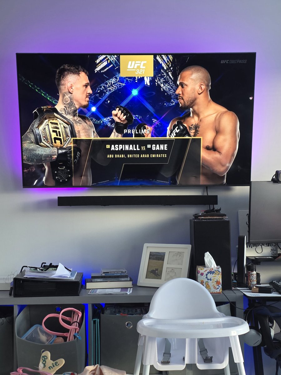 PRELIM GANG WHERE YOU AT!? 

LET'S. FUCKING. GO!!!!! 🔥🔥

#UFC321