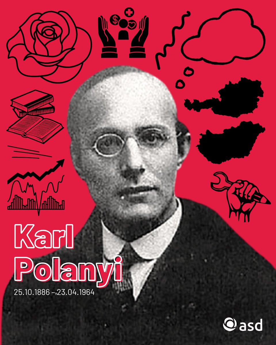 Aliança Social Democrata (@asdprojeto) on Twitter photo Karl Polanyi, nascido neste dia em 1886, foi um destacado pensador socialista, antropólogo e sociólogo económico, e político austro-húngaro.
Era parte de uma comunidade intelectual dinâmica que incluía figuras como Ludwig Wittgenstein e Karl Popper. + Karl Polanyi, nascido neste dia em 1886, foi um destacado pensador socialista, antropólogo e sociólogo económico, e político austro-húngaro.
Era parte de uma comunidade intelectual dinâmica que incluía figuras como Ludwig Wittgenstein e Karl Popper. +