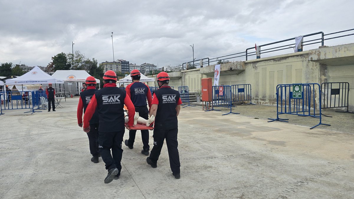 📌Samsun Büyükşehir Belediyemiz <a href="/samsunbsb/">Samsun Büyükşehir Belediyesi</a> bünyesinde kurduğumuz gönüllü arkadaşlarımızdan oluşan Samsun Arama Kurtarma (SAK) Ekibimiz; akreditasyon süreci öncesindeki son hazırlık eğitimini başarıyla tamamladı.