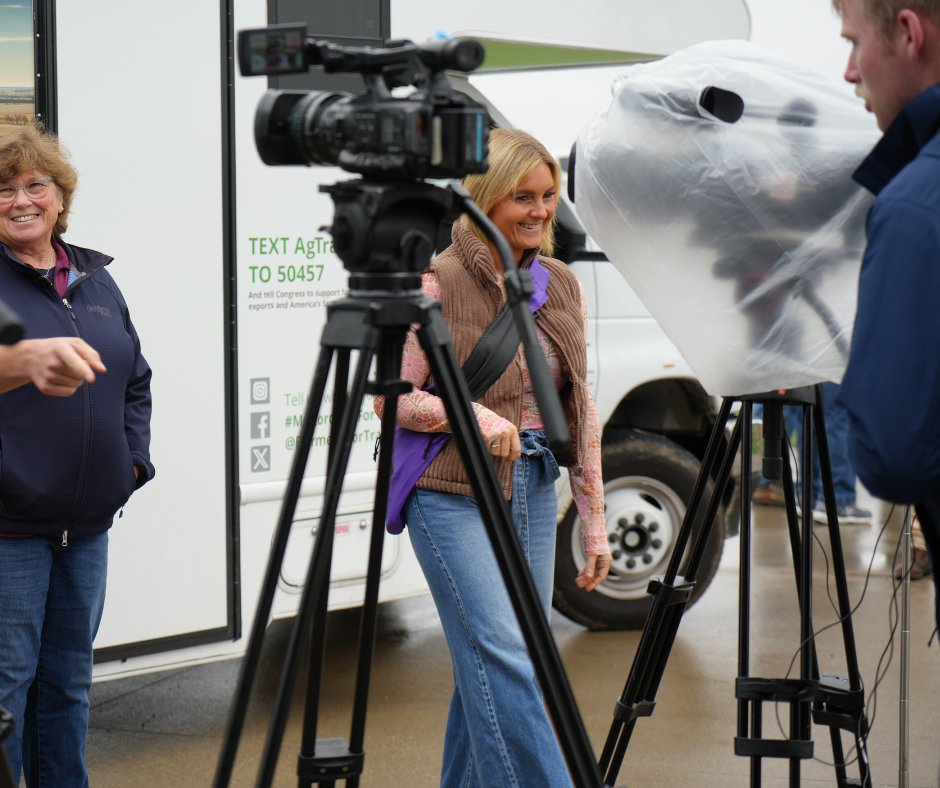 Media coverage matters because farmers’ stories deserve to be heard.

We’re grateful to the reporters and outlets helping share how tariffs impact our farms, families, and communities. 

#MotorcadeForTrade #FarmersForFreeTrade