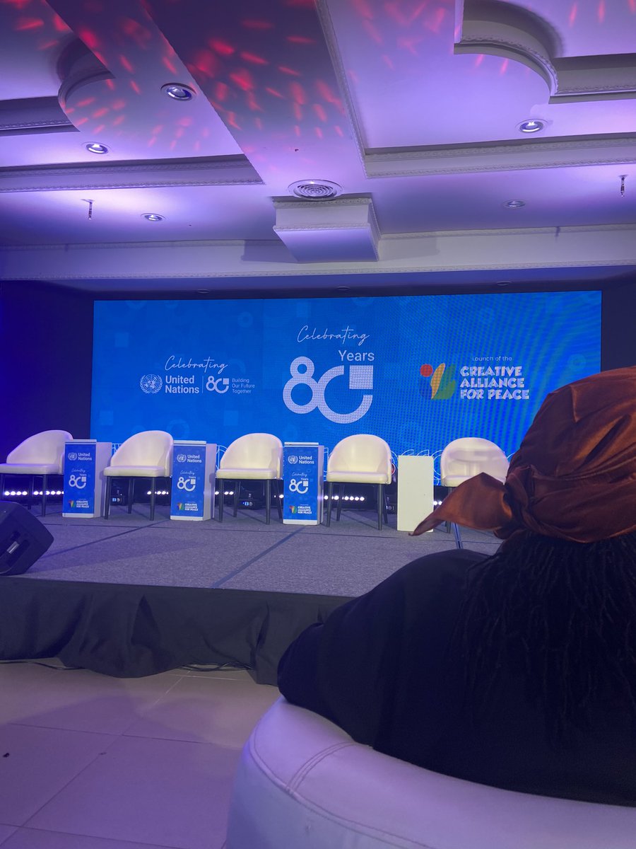 codedbdchange's tweet image. Excited to be participating in the ongoing @UNDay Celebration & Official Launch of Creative Alliance for Peace. themed “Building Our Future Together,” organized by @UN_Nigeria. 🌍🇺🇳💙
#DigitalActivist