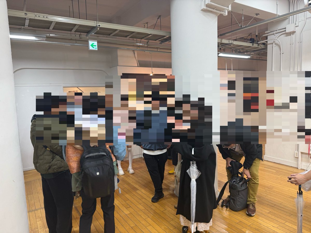 本日も無事、クロス展終了しました！

雨にも関わらず、過去最高に盛り上がりを見せてます🤩

モデルさんの来場者と在廊がとにかく多く、一緒に楽しんで頂けていることがとても嬉しいです。

明日ラストですが、よろしくお願いします🙇