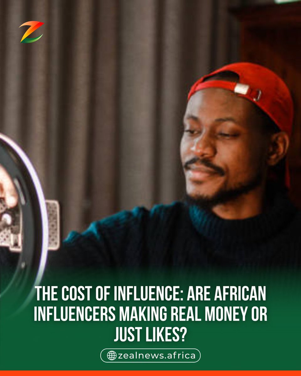 zealnewsafrica's tweet photo. The βsoft lifeβ looks good online but is it paying offline?
For many African influencers, clout is currency but cash is scarce.
Read more: https://t.co/Mz4FY4m2zP
Nelly Lampard Sesko #DijalsBack Coventry Joao Pedro North Korean EFCC Payment Required https://t.co/tVXJGQ1cGs