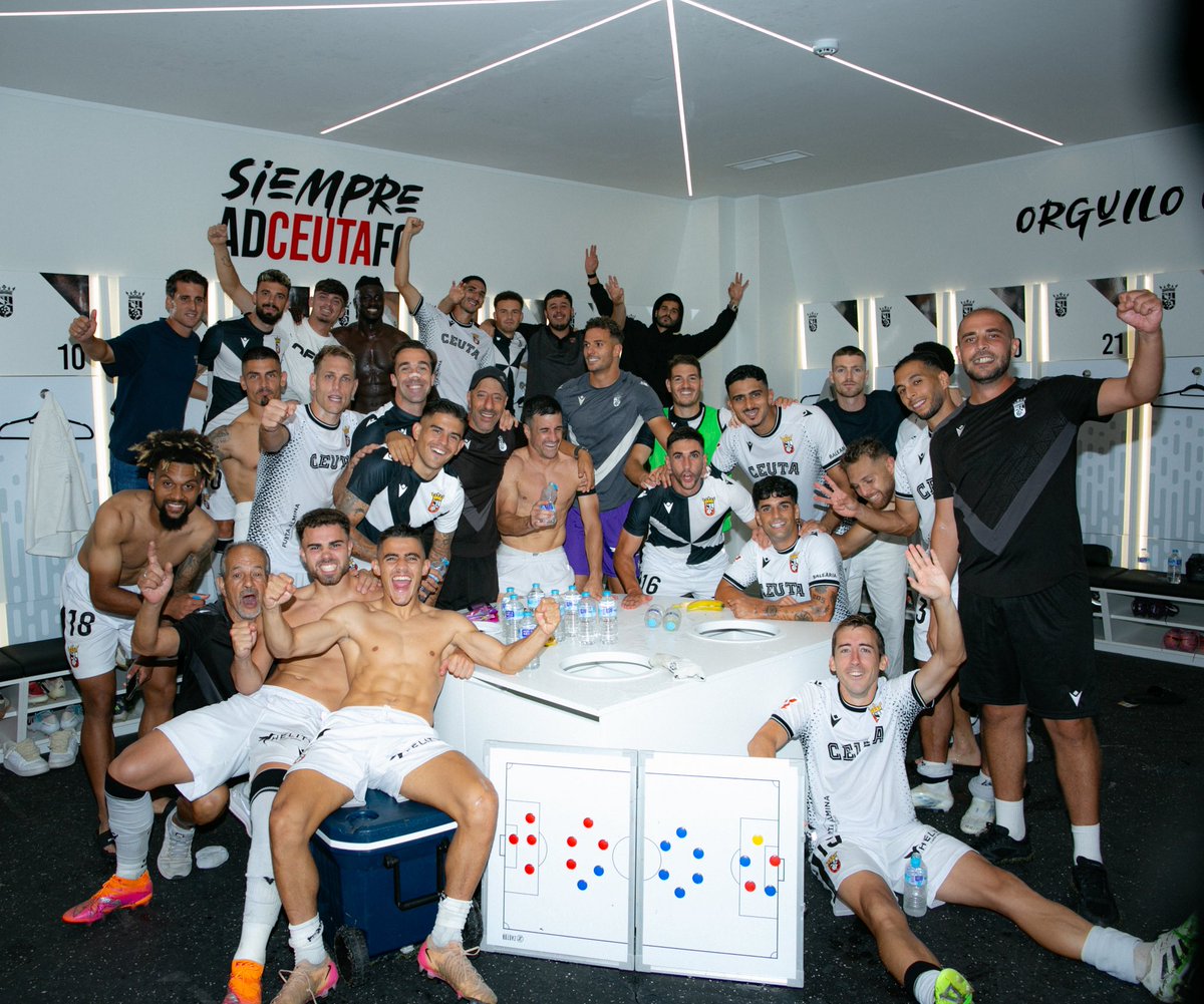 La <a href="/ADCeuta_FC/">AD CEUTA FC</a> empezó con un 0/9 en Segunda. Desde entonces:

✅ Huesca
🟰 Castellón
✅ Real Zaragoza
🟰 Cádiz
✅ Eibar
🟰 Albacete
✅ Mirandés
✅ Cultural Leonesa

Y SEIS porterías a cero consecutivas. UNA PASADA.