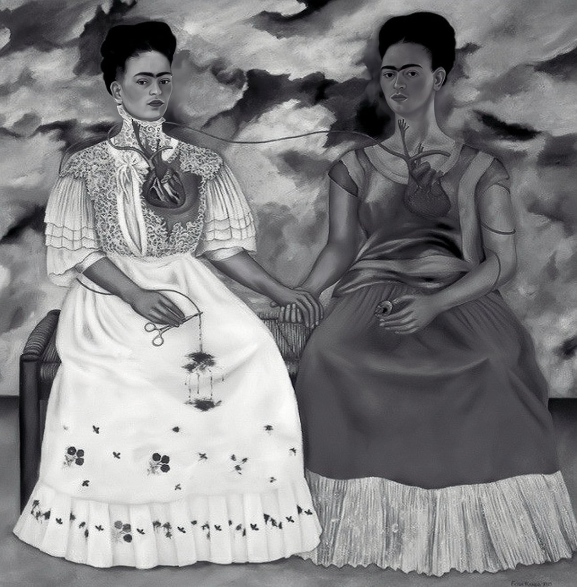 YOUFORISM's tweet image. Las Dos Fridas, 1939.