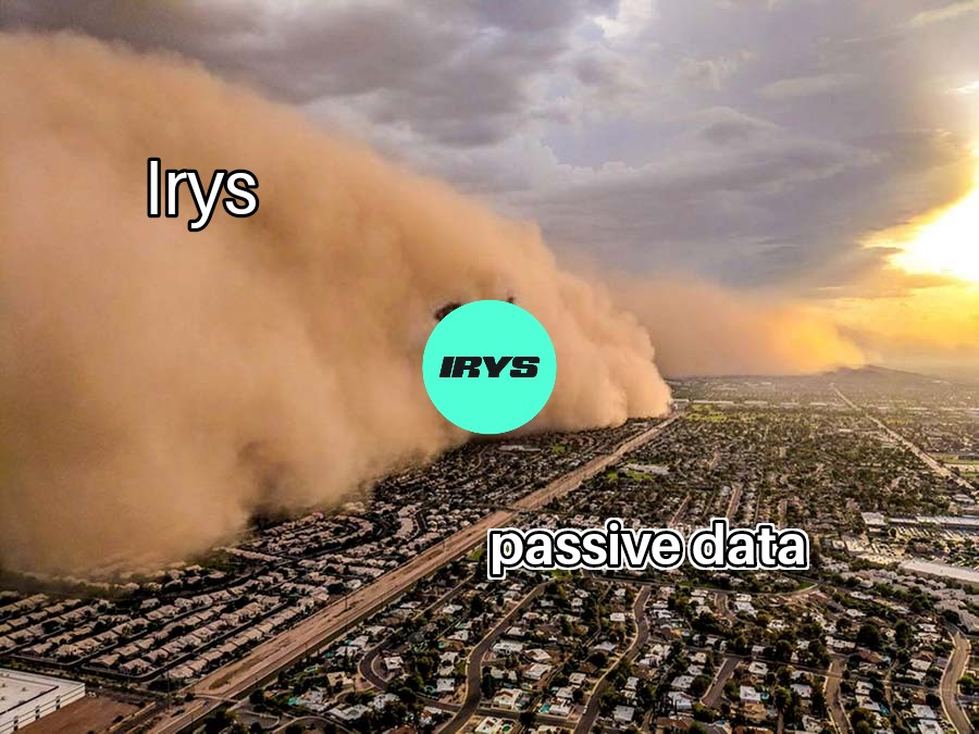 apongs (@apongonly) on Twitter photo Ethereum scaling is often seen as a race for faster transactions and higher throughput.
Yet the passive side of the network, where data quietly sustains consensus, is just as crucial.
<a href="/irys_xyz/">Irys (✧ᴗ✧)</a> is building infrastructure for that passive layer.
It complements execution layers by Ethereum scaling is often seen as a race for faster transactions and higher throughput.
Yet the passive side of the network, where data quietly sustains consensus, is just as crucial.
<a href="/irys_xyz/">Irys (✧ᴗ✧)</a> is building infrastructure for that passive layer.
It complements execution layers by