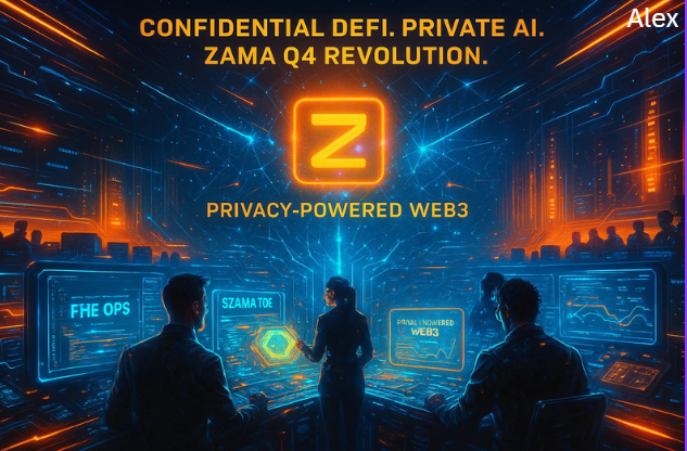 lisdis123's tweet photo. 🔥 Q4 is heating up fast for @zama_fhe — and privacy is going full throttle.

With @InfStones joining the ranks, Zama’s ecosystem just leveled up. Backed by over $5B in assets across 80+ chains and supported by giants like SoftBank and Dragonfly, this is where Fully Homomorphic Encryption (FHE) turns from theory into reality, powering confidential DeFi, AI, and Web3.

Developers are hitting milestones at lightning speed, pushing over 855K testnet transactions, while Zama’s fhEVM handles encrypted operations seamlessly, no leaks, no compromises. Private lending, sealed-bid auctions, and MPC key distribution are setting new security standards that even quantum threats can’t shake.

And the #ZamaCreatorProgram just wrapped up Season 3 with $56K in rewards, proving it’s more than hype, it’s a movement. Over 65M+ impressions from top creators have turned FHE explainers into viral hits.

With $ZAMA gearing up for its TGE in late Q4, the numbers speak for themselves: 1K TPS scaling via GPUs, confidential onchain volumes projected to hit trillions by 2030, and a burn-mint token model built for longevity.

⚙️ The takeaway: Zama isn’t just building privacy tech, it’s defining Web3’s secure future.
#Zama #FHE #Privacy