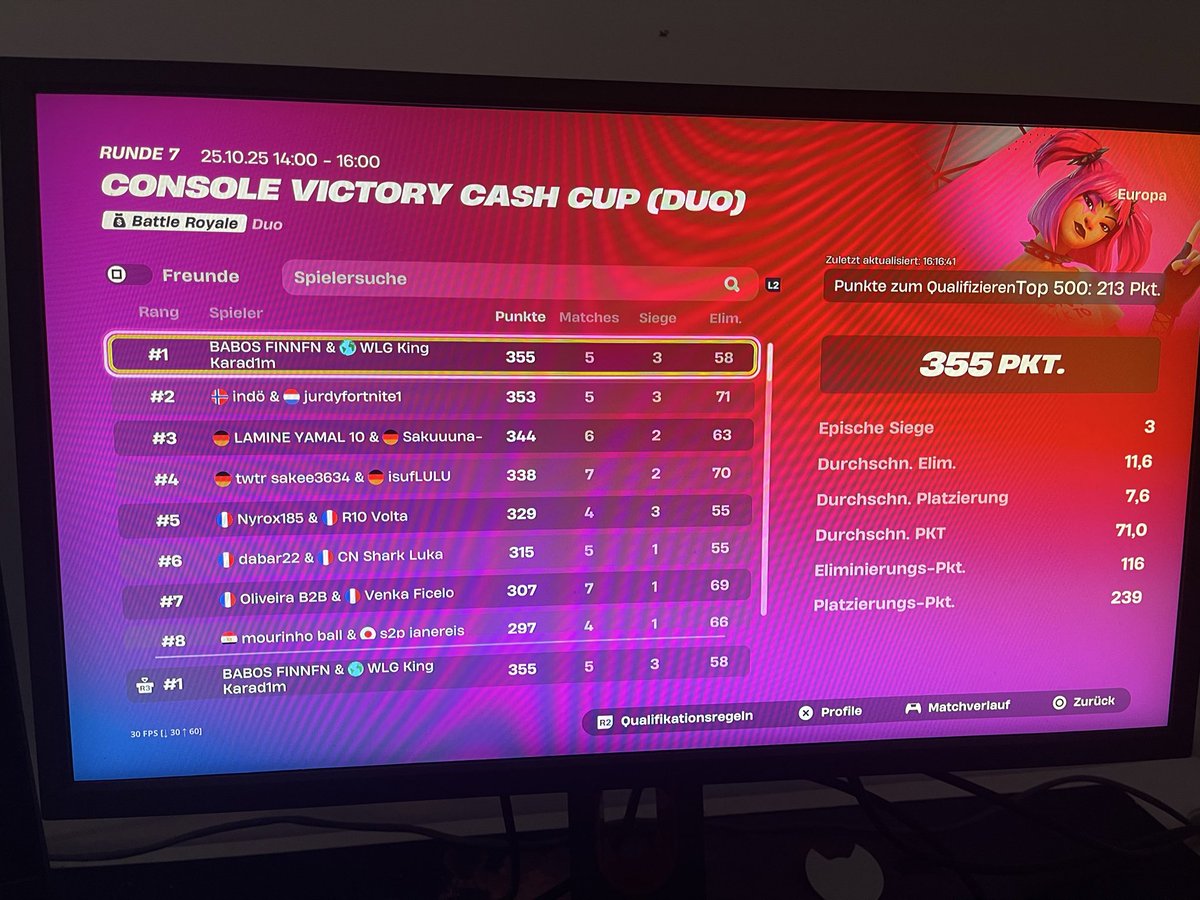 1st Place CCC Opens <a href="/KaradimFn/">Karad1m</a> 

<a href="/AlwyzPAPPIE/">AlwyzPAPPIE</a> 

<a href="/BabosGaming/">Babos Gaming</a>