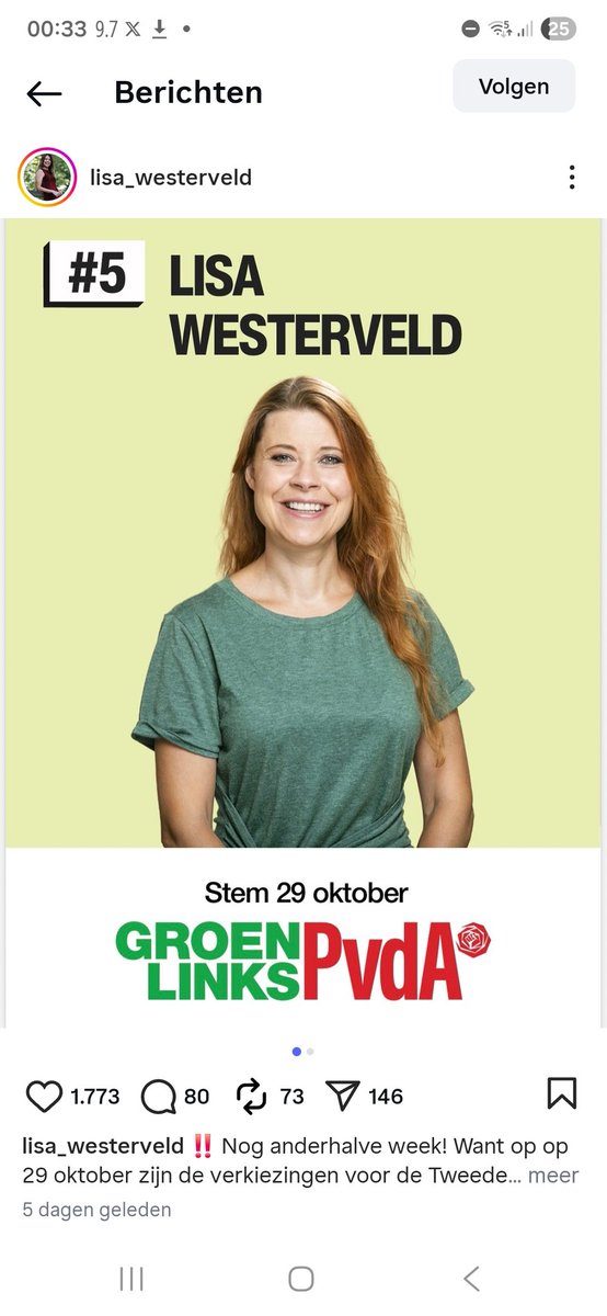 Wil je liever niet op Frans stemmen dan is er een geweldig alternatief.
Lisa komt voor ons op helpt degene die het moeilijk hebben.
