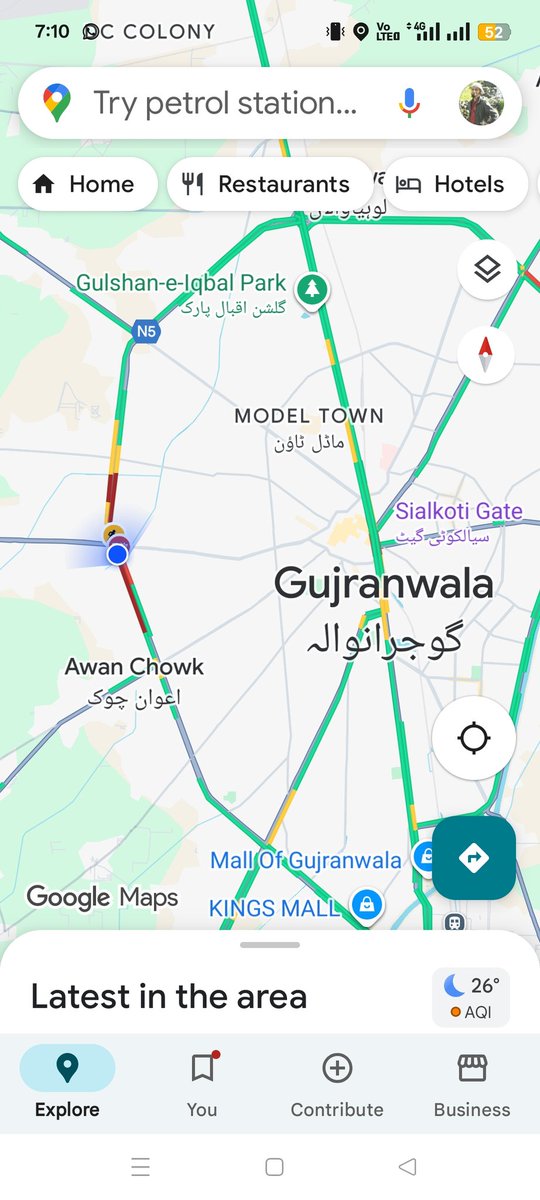 rahat_orbit's tweet image. 🚨 Stuck on GT Road near Gujranwala!
Severe traffic congestion — movement completely halted. Requesting urgent attention from @MaryamNSharif to ensure a permanent fix for smooth traffic flow. 🙏
#Gujranwala #GTRoad #PunjabTraffic
Date:25-10-2025