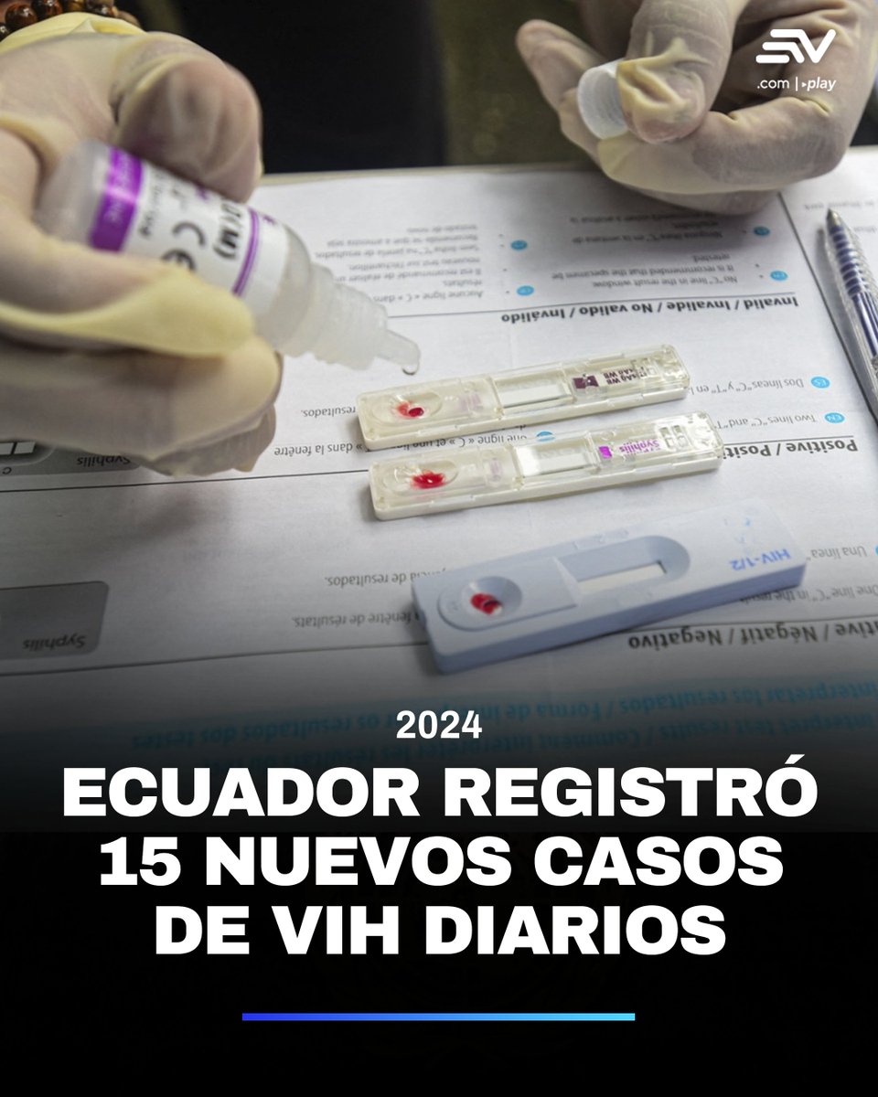 📌🩺 En el informe anual sobre la epidemia del VIH en Ecuador, el Ministerio de Salud Pública indicó que en 2024 hubo 5 478 nuevos casos de este virus, así superándose cualquier registro anterior. 📲 bit.ly/47eZ8iw