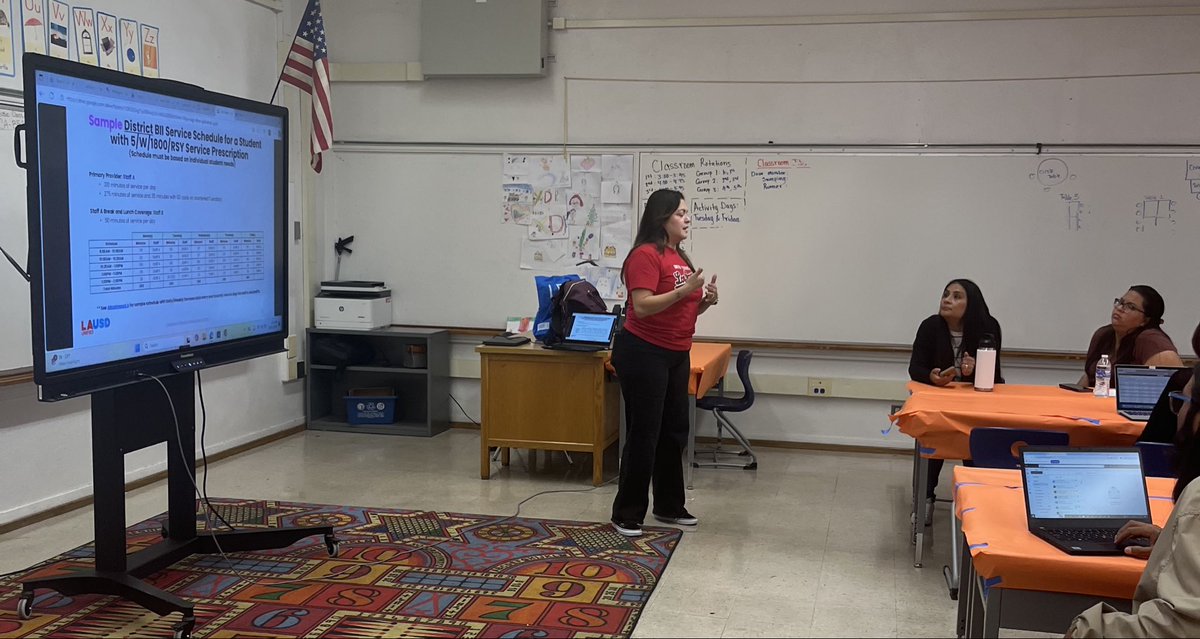 Region North SPED (@regionnorthsped) on Twitter photo Special Education Program Specialists like Kriscia Sandoval provide Professional Development for special education programs.  This one is a BII service tracking PD for paraprofessionals at Erwin St. Elementary School & the APEIS, Jose Castillo.  <a href="/LASchoolsNorth/">LAUSD Region North</a> <a href="/LASchoolsNorth/">LAUSD Region North</a> Special Education Program Specialists like Kriscia Sandoval provide Professional Development for special education programs.  This one is a BII service tracking PD for paraprofessionals at Erwin St. Elementary School & the APEIS, Jose Castillo.  <a href="/LASchoolsNorth/">LAUSD Region North</a> <a href="/LASchoolsNorth/">LAUSD Region North</a>