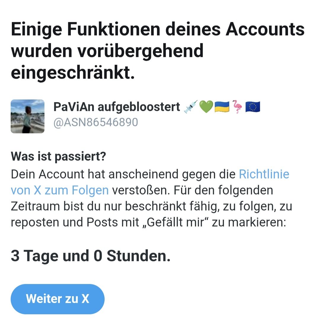 PaViAn aufgebloostert 💉💚🇺🇦🇪🇺 (@asn86546890) on Twitter photo Huhu 👀.
Könnt ihr mich lesen? Huhu 👀.
Könnt ihr mich lesen?