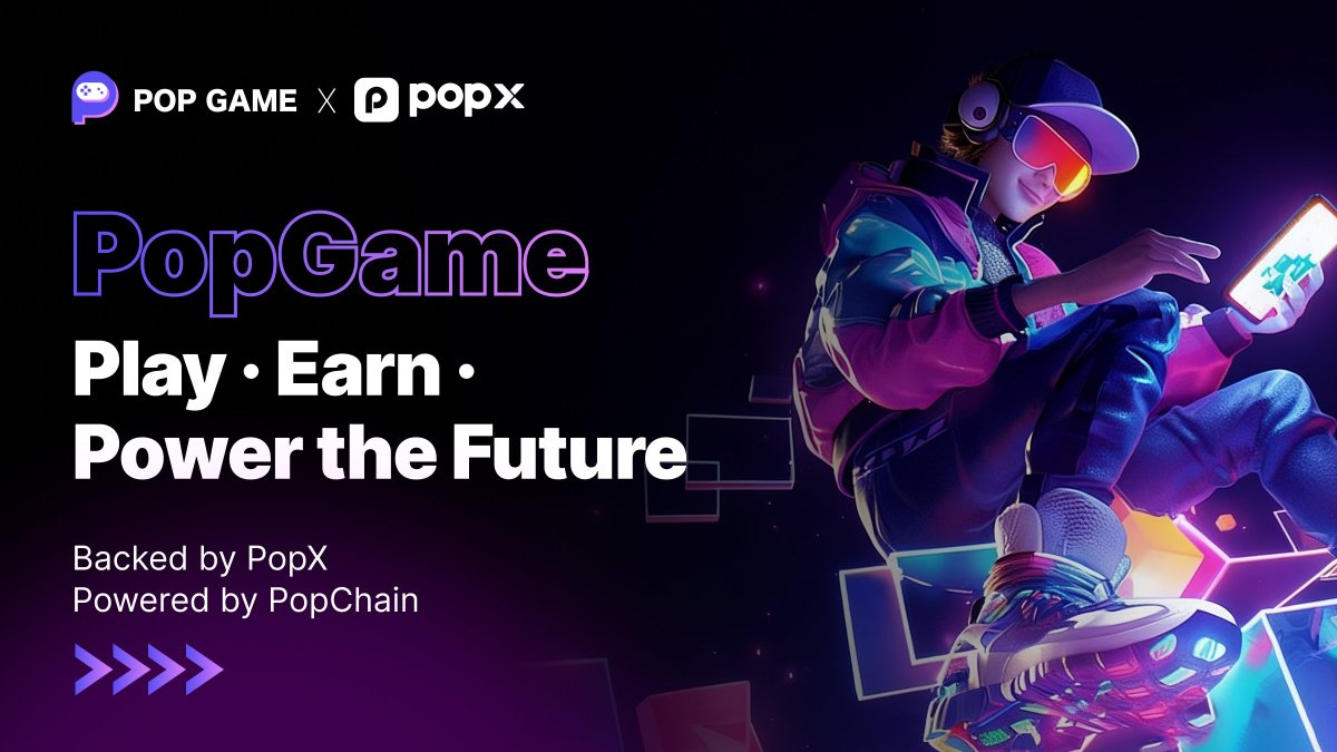 ⚡ Play hard. Earn smart. Power the future.   PopGame, backed by PopX and powered by PopChain, merges gaming with decentralized finance — creating a new way to play, connect, and grow in Web3. #PopGame #PopX #GameFi #Web3 #BlockchainGaming