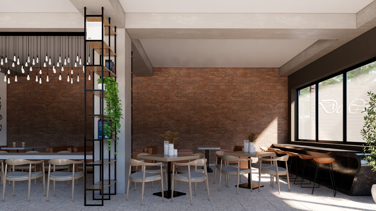 imcs_limited's tweet image. Designed by Immaculate Construction 
Focus on the Design/Aesthetics
​Where modern design meets your morning routine. We&apos;re in love with this space. 😍 What&apos;s your favorite design detail? 

#CafeDesign #WoodWallArt #ModernInteriors #CoffeeAesthetics