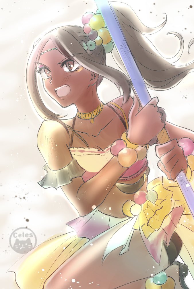 #FE版深夜の真剣お絵描き60分一本勝負
「歩兵槍系統職」+20min
ソルム王国第一王女さま