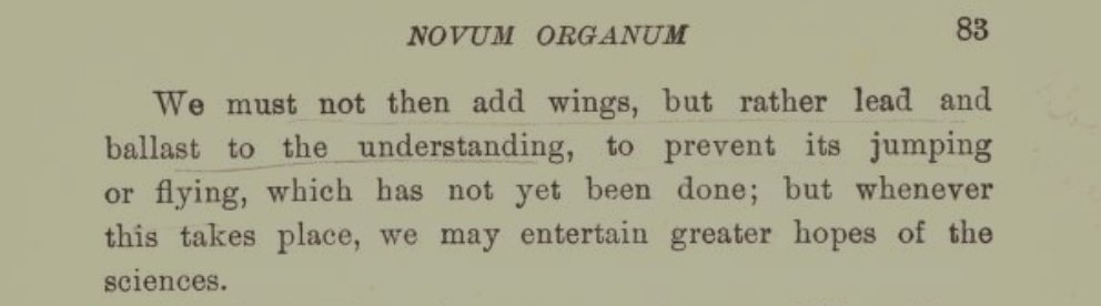 guenonfag's tweet photo. We are im full agreement, though it's important to know why.

Bacon's sin was that he wanted an earthly thinking. He wanted to eliminate metaphysics.

Though he failed to do so in his thinking, as he still dealt with things qualitatively rather than quantitatively.

Guenonfag. https://t.co/mSfyaR03cP