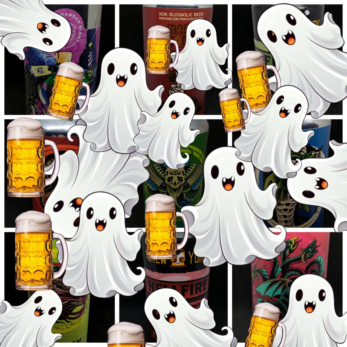 We're half way through our 13 Haunted beers coverage for Spookoween this year! What has been your favourite  so far?.. 

#beeroclock #TEHspookoween2025 #beerreviews