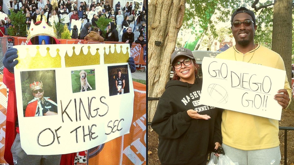 VanderbiltU's tweet photo. Anchor Down, Signs Up. https://t.co/6FqDBMeV7k