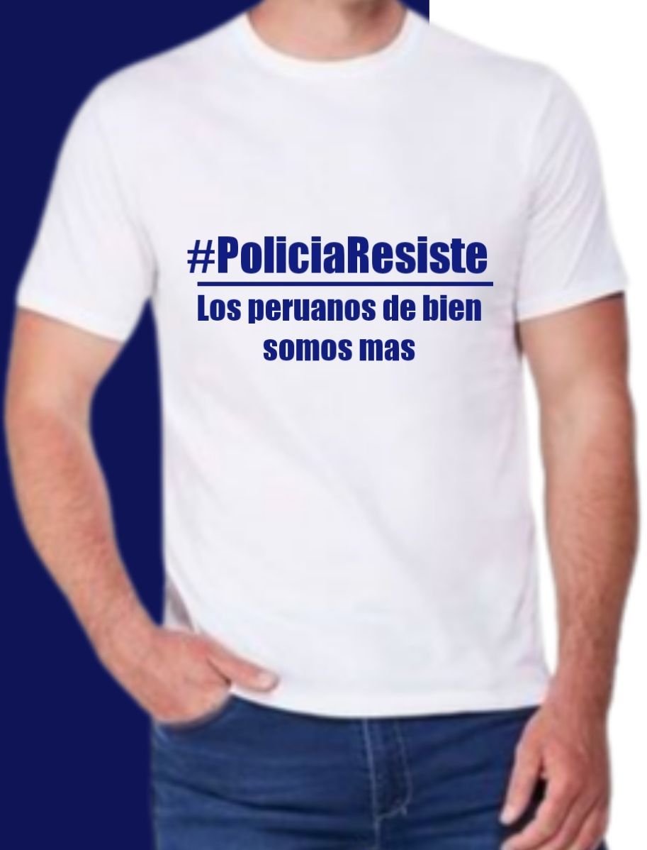 Sin colores partidarios 
¡Hoy marchamos con esta camiseta!