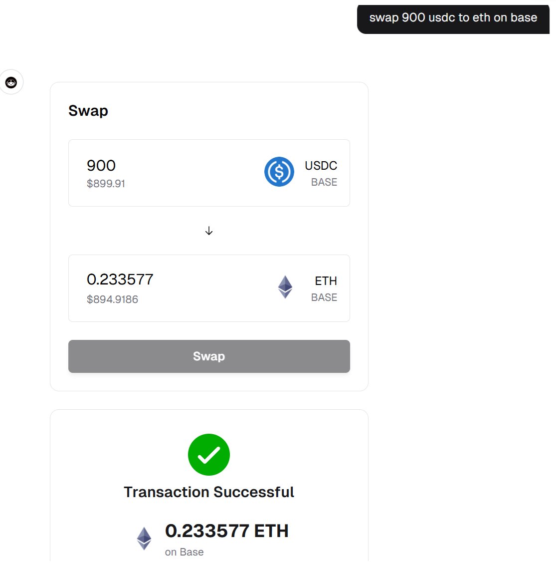 Do you want to know how Elsa actually works without all the techy things?

You type what you want in plain English. "Send $50 to my friend on Base" or "What's the best yield on stablecoins right now." or "Swap $100 USDC to ETH on Base".

Elsa AI brain figures out exactly what you