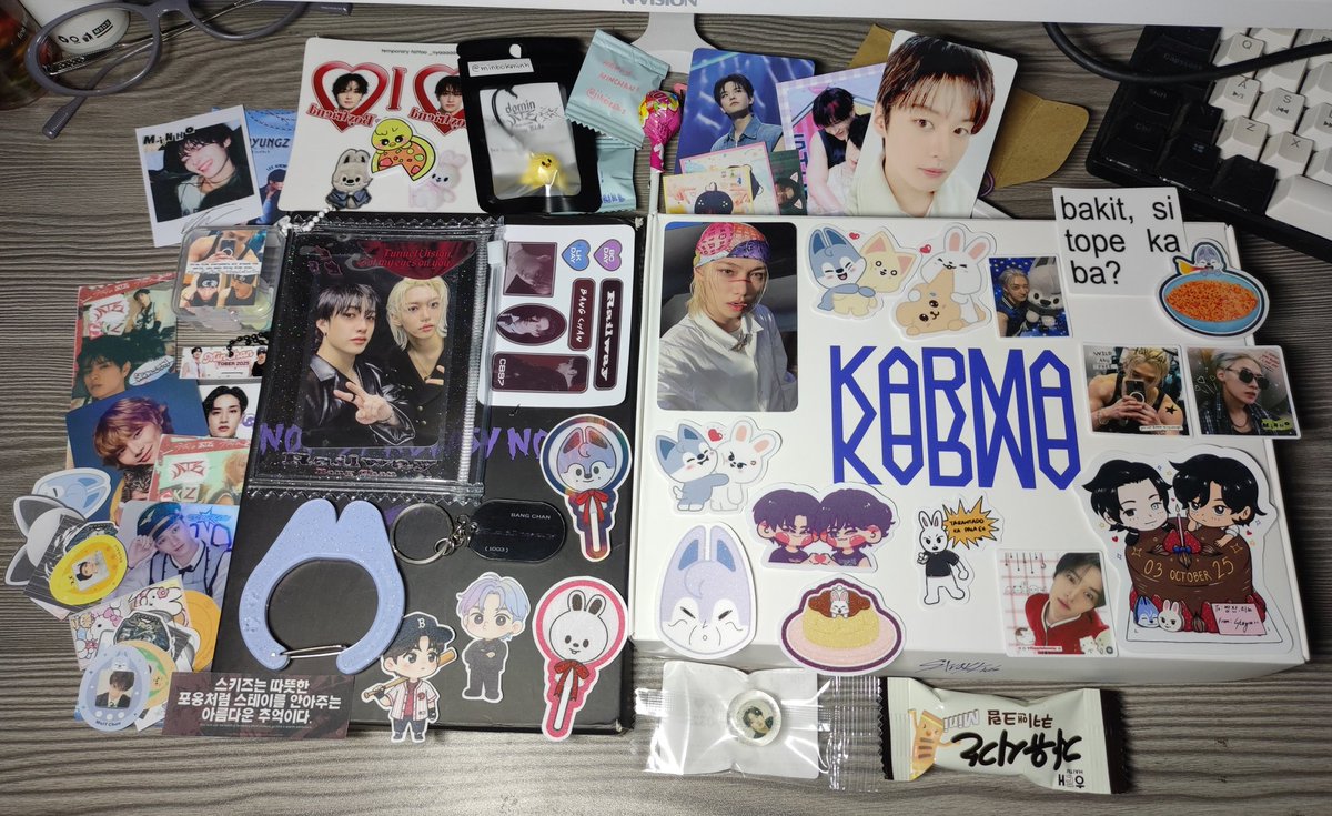 minbokminh's tweet image. [10.25] minchan cse day 🩶

thank u for the freebies!! i had fun today!!
i also won in the bingo game AND GOT FELIX!! (finally😭) thank u sm pooo @apricotandcoph &amp;amp; @allforskzph!! 

#Events_by_AllForSKZ
#Youth_LeeKnow_Day 
#HappyLeeKnowDay 
#Railway_BangChan_Day 
#HappyBangChanDay