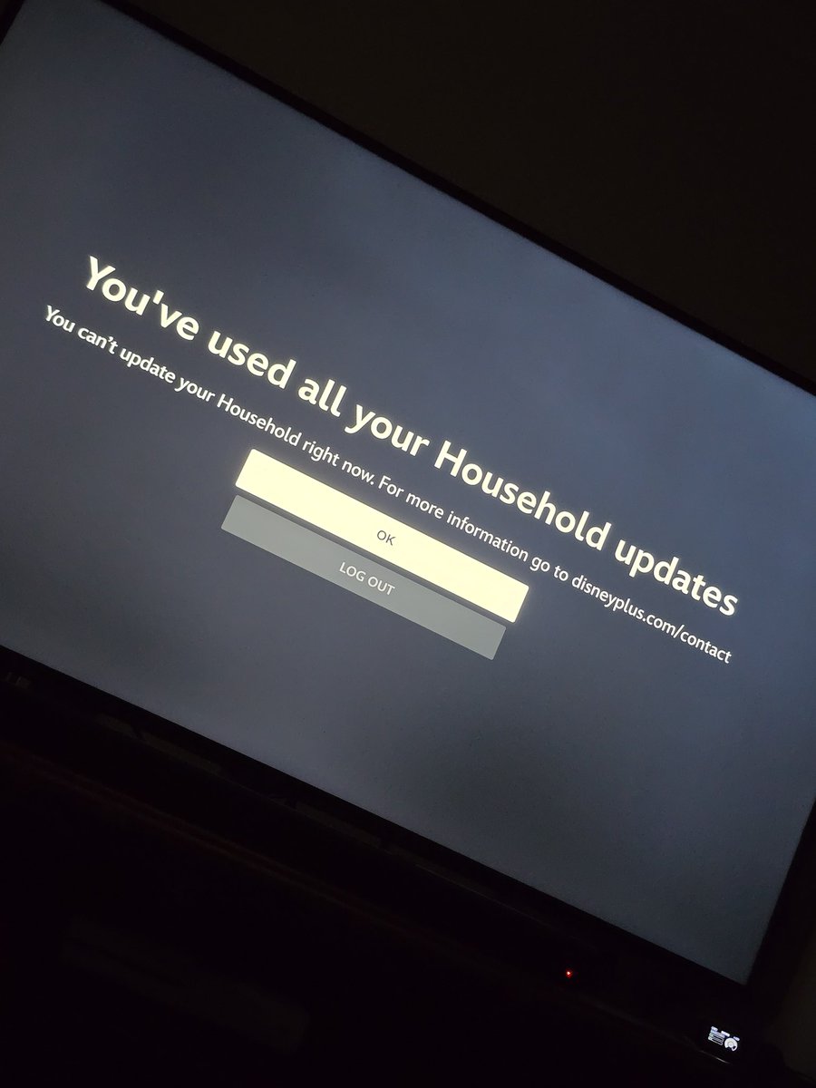 ObrienBig's tweet photo. @DisneyPlus this is that bullshit that makes me want to end my account. Trying to watch shit through my PS5 and I get this fucking shit every time. Every log in is on the same fucking network. Dumb cunts. https://t.co/2QgbaQHaot
