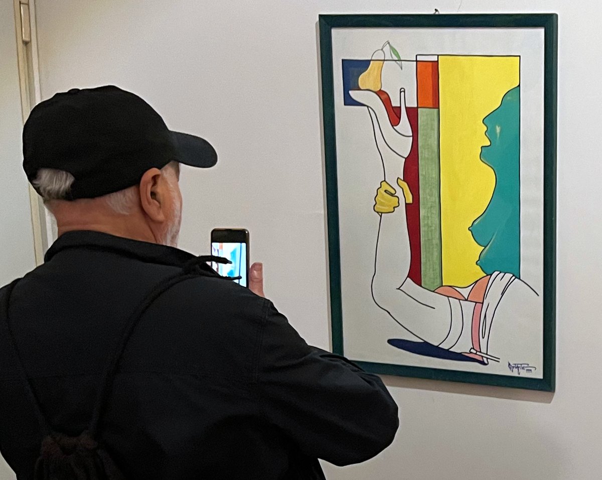 Qualche immagine dall'inaugurazione della mostra Corpologie X <a href="/romeartweek/">Rome Art Week</a> #romeartweek