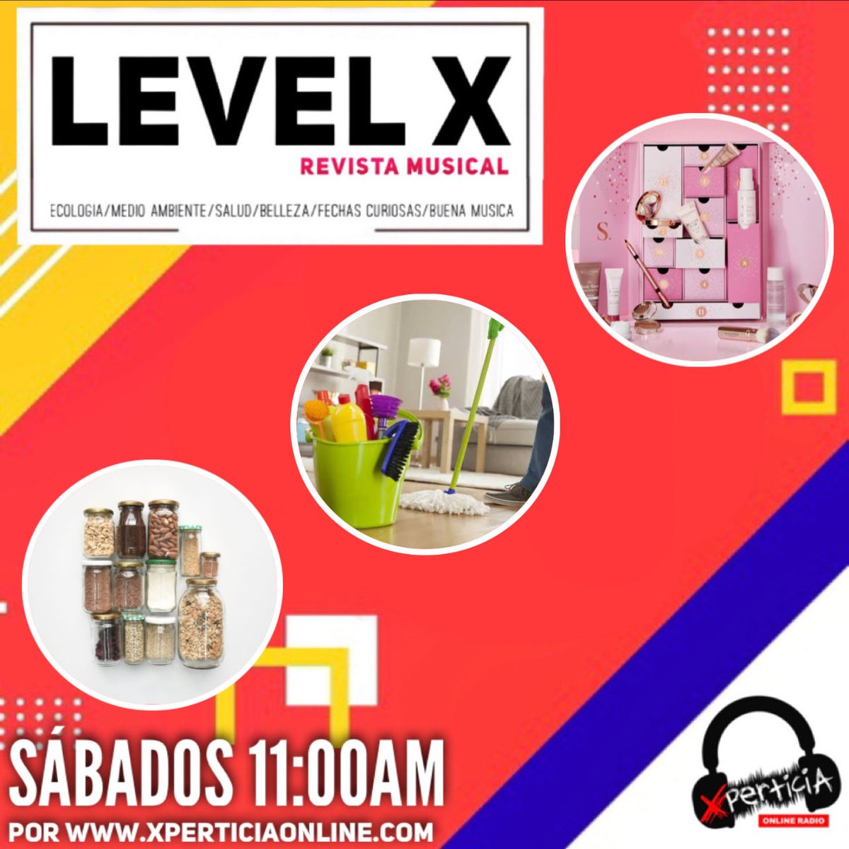XperticiaOnline's tweet photo. 🔵 TODOS los SÁBADOS 11:00am (Hora Bolivia); escucha “#LEVELX” 😉 una revista musical. 🎙Con: Sonia Paxi y Roxana Lazarte. 🔊 A través de: https://t.co/qu4huAu5Zv
#SintoniaCreativa
#XperticiaOnlineRadio
#RevistaRadial
#FechasCuriosas #RevistaMusical
#RadioOnline https://t.co/dp0d8vBI0J