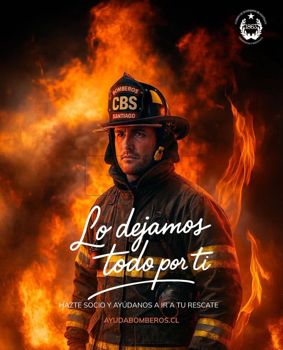 Superintendente Cuerpo de Bomberos de Santiago tweet media