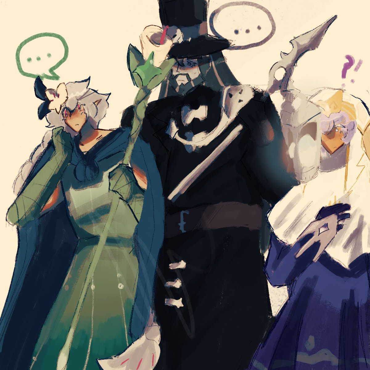 SliceOfTheSub's tweet image. My favourite beast yeast gang....Gonna miss them
#cookierun #cookierunkingdom #whitelilycookie #charcoalcookie #pastrycookie