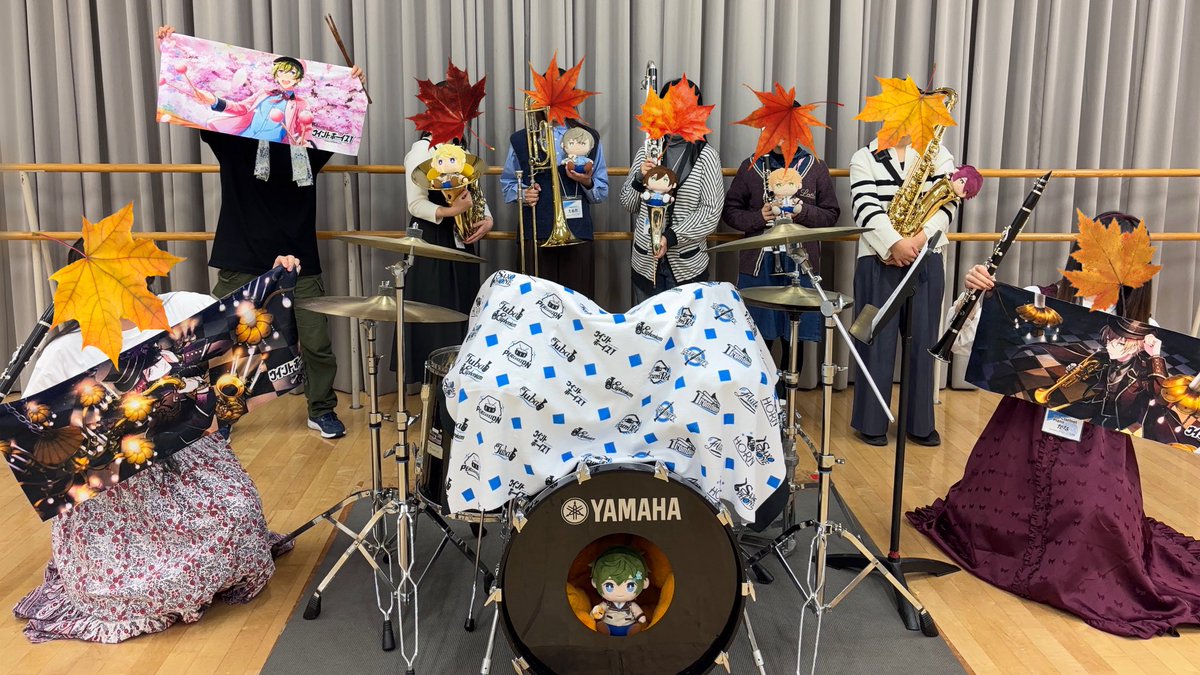 aoharu_winds's tweet photo. 第5回合奏オフ会、無事終了しました〜！
いつもより少人数でしたが、お互いの音がよく聞こえ、小編成ならではの楽しみ方ができたと思います🍠
ありがとうございました！
 #アオ吹 https://t.co/9L4KuWycDJ