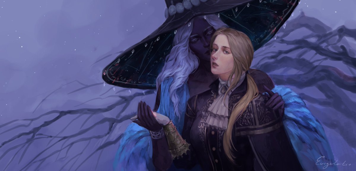 anrakta's tweet image. And... done!
Duchess and Recluse
#ELDENRING #NIGHTREIGN