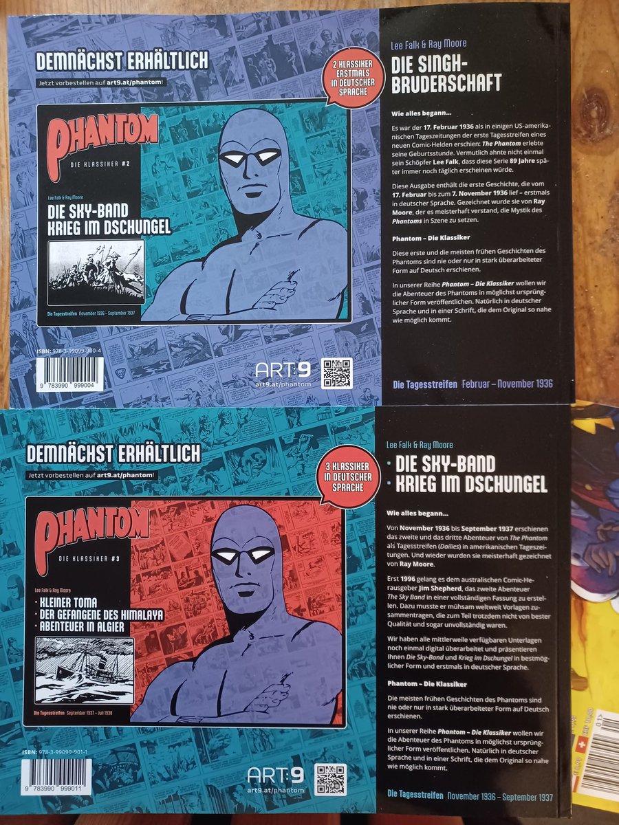 AlexandraBoisen's tweet image. Eben schnell noch zum comicladen ☺️📚
#dasphantom #leefalk #Comicstrips 

Ich freue mich das erste Abenteuer auf deutsch
Das ich das noch erleben darf