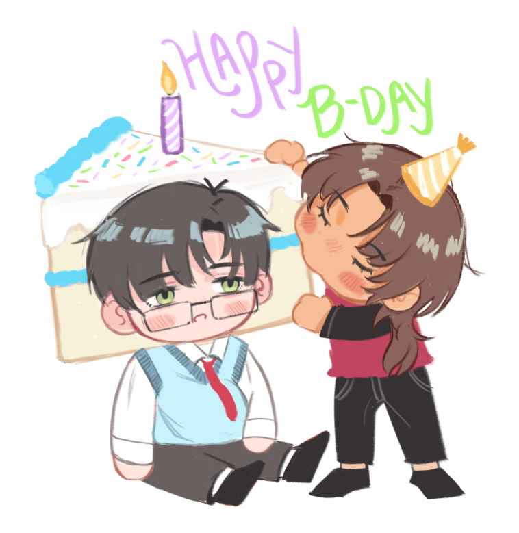 abclarett's tweet photo. @pirumpyon OMG HAPPY DATE OF BIRTH TO U KISHI, I made this lil doodle of zaynna for uuu π₯Ήπ₯Ή https://t.co/KqsvPDgn4d