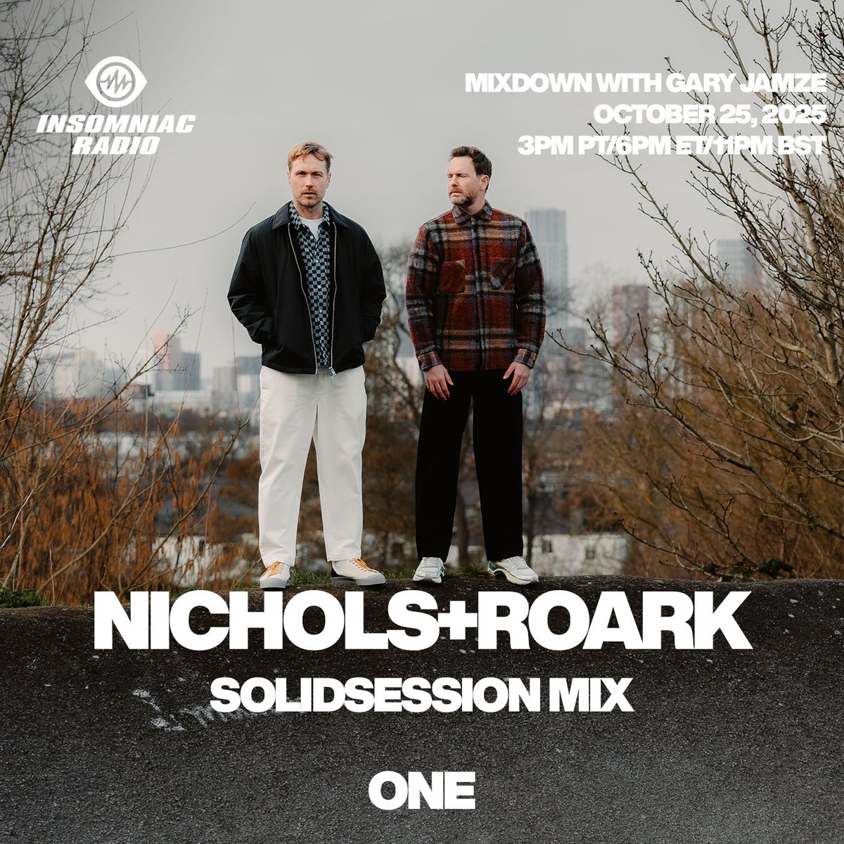 Today on my <a href="/InsomniacRadio/">Insomniac Radio</a> show:
Nichols+Roark #SolidSession Mix
+ previous mixes from <a href="/thisiswh0/">Wh0</a>, AMPRS@ND &amp; <a href="/ammoavenue/">Ammo Avenue</a> 🔥
Today at 3PM PT/6PM ET/11PM BST
InsomniacRadio.com