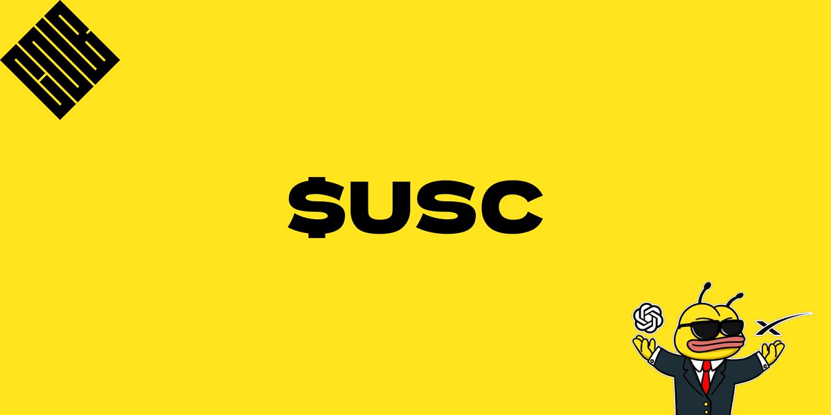 reinsweb3's tweet image. $USC is a USD-backed ERC-20 stablecoin issued in accordance with Swiss legislation. 

$USC is fully collateralised by cash and cash equivalent, strictly pegged 1:1 to the United States Dollar (USD) and transparently verified by third-party attestations.

@ColbFinance