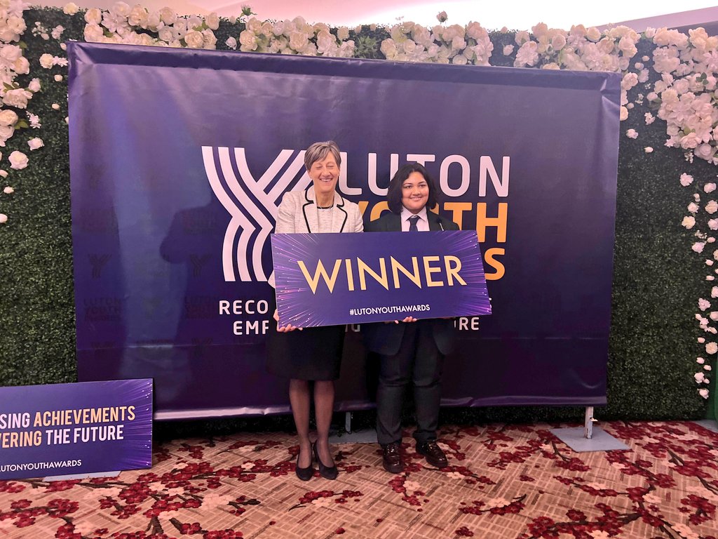 Luton Youth Awards tweet media