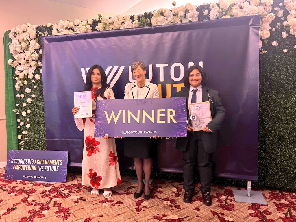 Luton Youth Awards tweet media