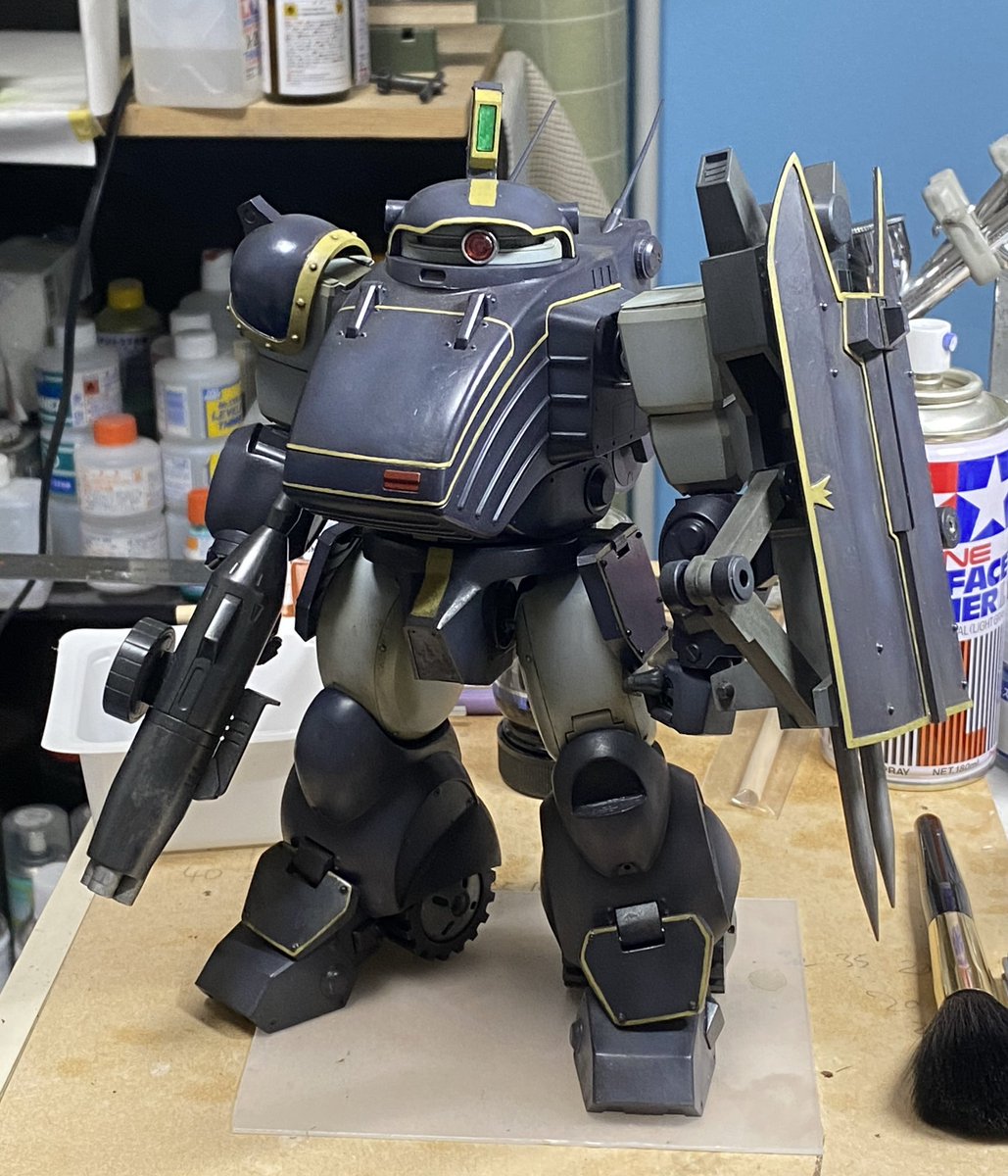 ぼと吉ガレージ ラビドリードッグ ボトムズガレージキットレジンキット