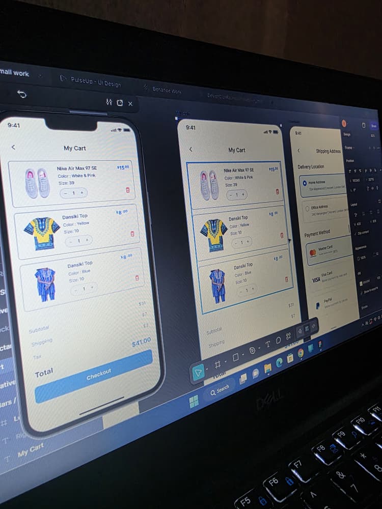 ifekskarl's tweet image. Actively active.
E-Commerce Checkout screens
#design
#uiux
#ecommercewebdesign
#UIDesign