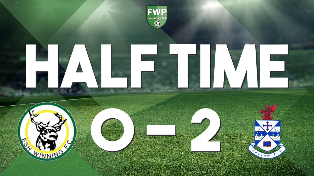 HALF-TIME: Esh Winning 0-2 Jarrow fwp.co/LzMLfy