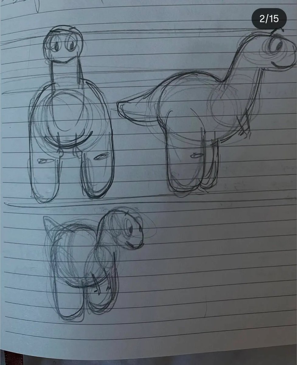 The original sketch of the Claynosaurz IP that we've all come to love and adore.

Thank you <a href="/dantheanimatr/">dan</a>. ❤️